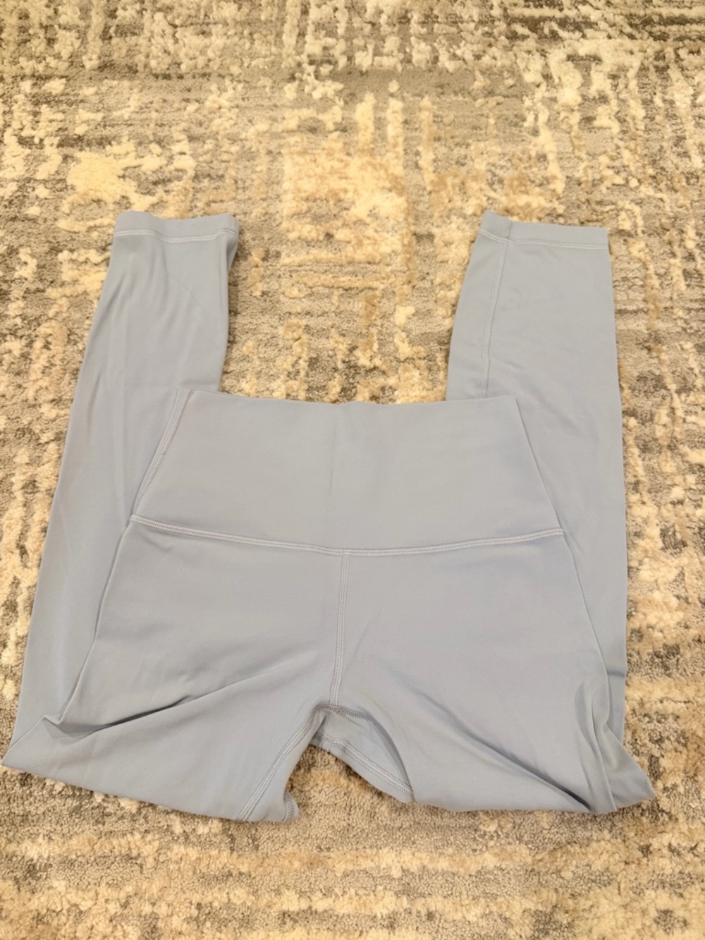 Lululemon Light Blue High-Waist Leggings